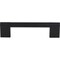 Elements 128 mm Center-to-Center Matte Black Knox Cabinet Bar Pull,  645-128MB-10 - alternate 2